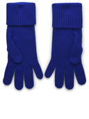 Burberry Blue Cashmere Blend Gloves
