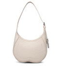 Burberry Small 'Schach' Elfenbein Lear -Tasche