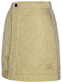 Burberry Beige Nylon Miniskirt