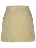 Burberry Beige Nylon Miniskirt