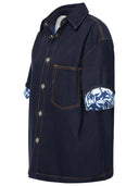 Burberry Blue Cotton Shirt