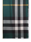 Burberry Green Cashmere Blend Buff