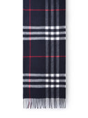 Burberry Navy Cashmere Schal
