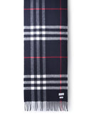Burberry Navy Cashmere Schal