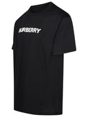 Burberry Black Cotton T Shirt