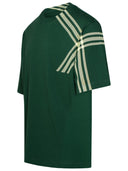 Burberry Green Cotton T Shirt