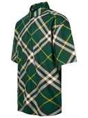 Burberry Green Cotton Shirt