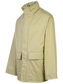 Burberry Beige Cotton Parka