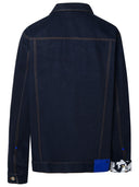 Burberry Indigo Blue Cotton Jacket