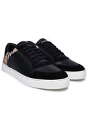 Burberry 'Stevie' Black Lear Sneakers