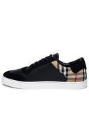 Burberry 'Stevie' Black Lear Sneakers