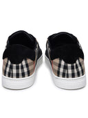 Burberry 'Stevie' Black Lear Sneakers