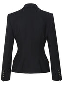 Dolce & Gabbana Black Virgin Wool Blazer