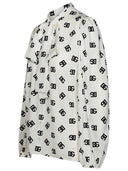 Dolce & Gabbana White Silk Shirt