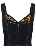 Dolce & Gabbana Blue Baumwollmischung Top
