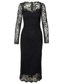 Dolce & Gabbana Black Polyamide Dress