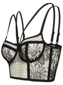 Dolce & Gabbana Black Viscose Blend Corset
