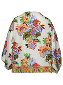 Etro Multicolor Silk Blend Shirt