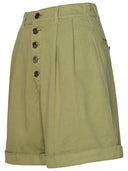 Etro Green Cotton Shorts