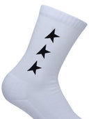 Golden Goose White Cotton Blend Socks