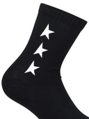 Golden Goose Black Cotton Blend Socks