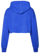 Felpa in cotone blu d'oro