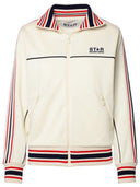 Golden Goose Cream Polyester Track Top