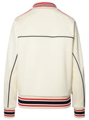 Golden Goose Cream Polyester Track Top