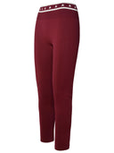 Golden Goose Burgundy Polyamide Blend Leggings