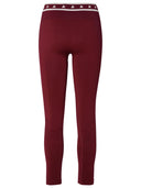 Golden Goose Burgundy Polyamide Blend Leggings