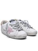 Golden Goose 'Super Star Classic' White Lear Sneakers