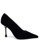 Jimmy Choo Black Velvet Pumps