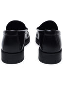 Jimmy Choo Black Lear Loafers