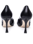 Jimmy Choo Brown Lear Pumps