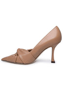 Jimmy Choo Brown Lear Pumps