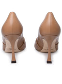Jimmy Choo Brown Lear Pumps
