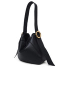 Lanvin 'Mélodie' Black Lear Hobo Bag