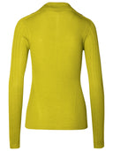 Lanvin Green Cashmere Blend Cardigan