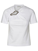 Lanvin wit katoenen t -shirt