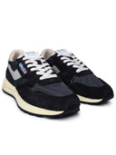 Autry Black Suede Blend Sneakers