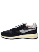 Autry Black Suede Blend Sneakers