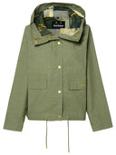 Barbour 'Nith' Green Cotton Jacket