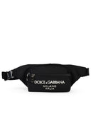 Dolce & Gabbana Small Black Nylon Fanny Pack