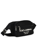 Dolce & Gabbana Small Black Nylon Fanny Pack