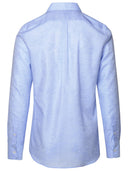 Dolce & Gabbana Light Blue Linen Blend Shirt