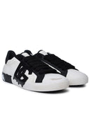 Dolce & Gabbana Vintage 'Portofino' White Lear Sneakers