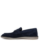 Dolce & Gabbana Navy Calf Lear Loafers
