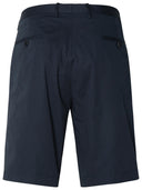 Etro Navy Cotton Bermuda Shorts