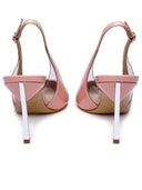 Casadei 'Superblade' Tiffany Patent Lear Slingbacks