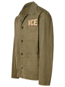 Golden Goose Green Cotton Shirt